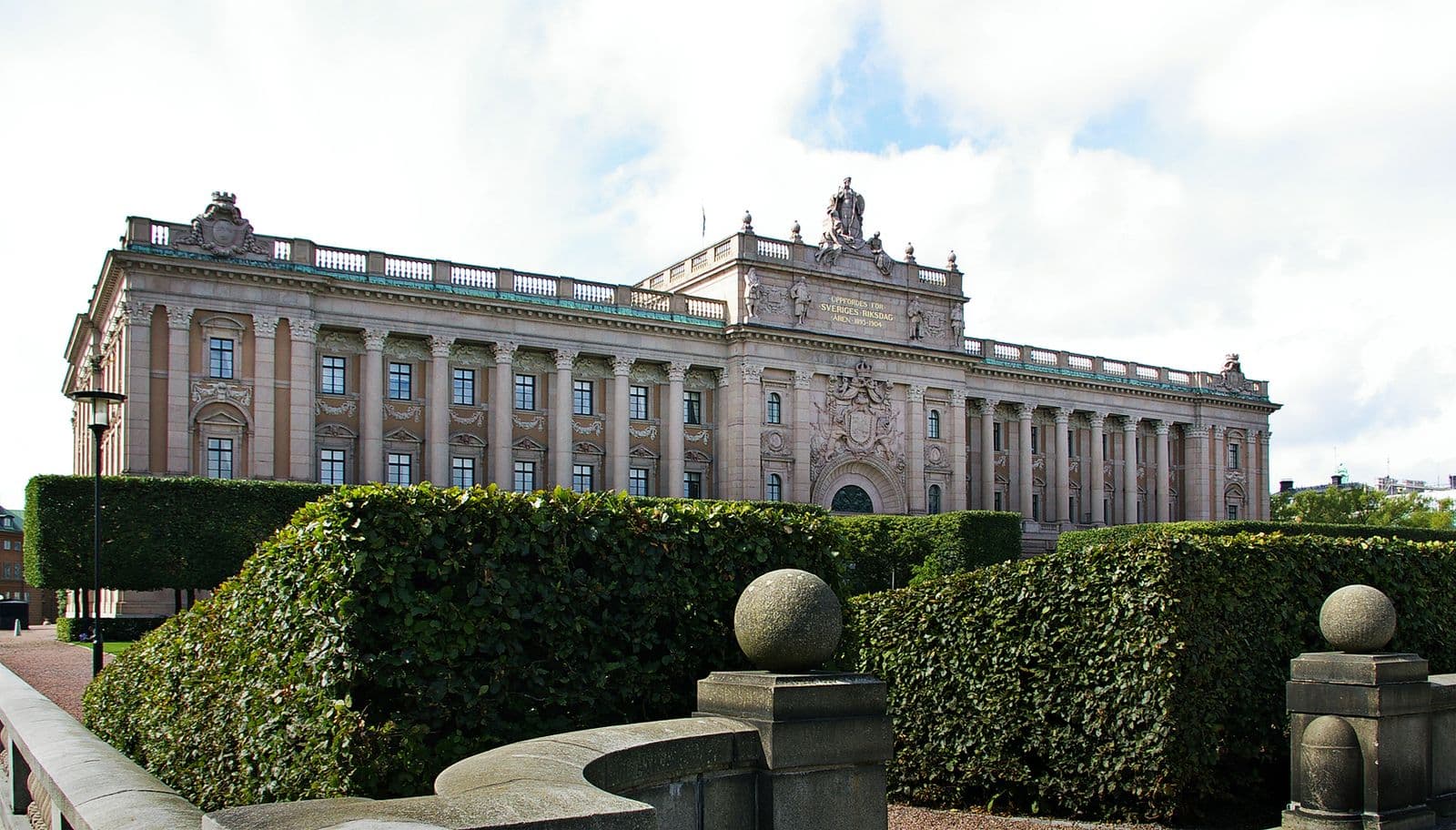 Sveriges riksdagshus i Stockholm